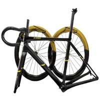 2025 New C68 T1000 Carbon Fiber Road Bike Frame Di2 Racing Frameset Full Internal Cable DPD Black Gold