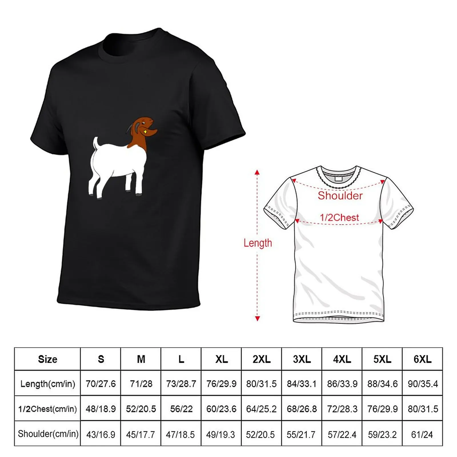 Traditional Boer Doe T-Shirt quick drying boys whites animal prinfor boys sublime mens graphic t-shirts pack image 5