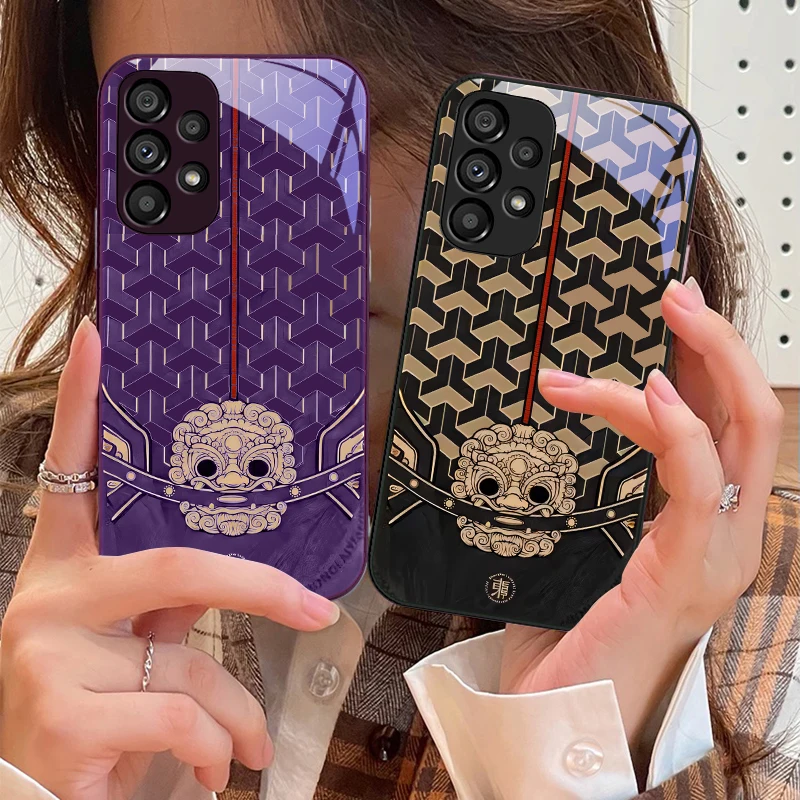 

Crimson Black Sky For Samsung Galaxy S10 4G S20 11E 30 S21 21 22 S24 Fe Pro S23 S25 Ultra 5G S9 Tempered Glass Phone Case