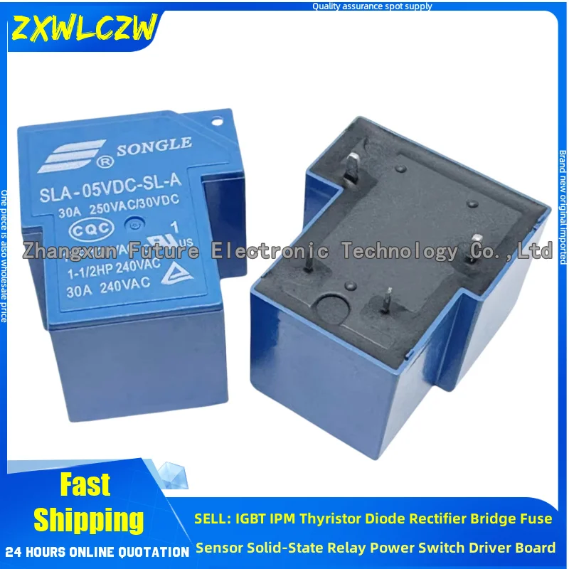 5Pcs/Lot Relay Sla-… - image