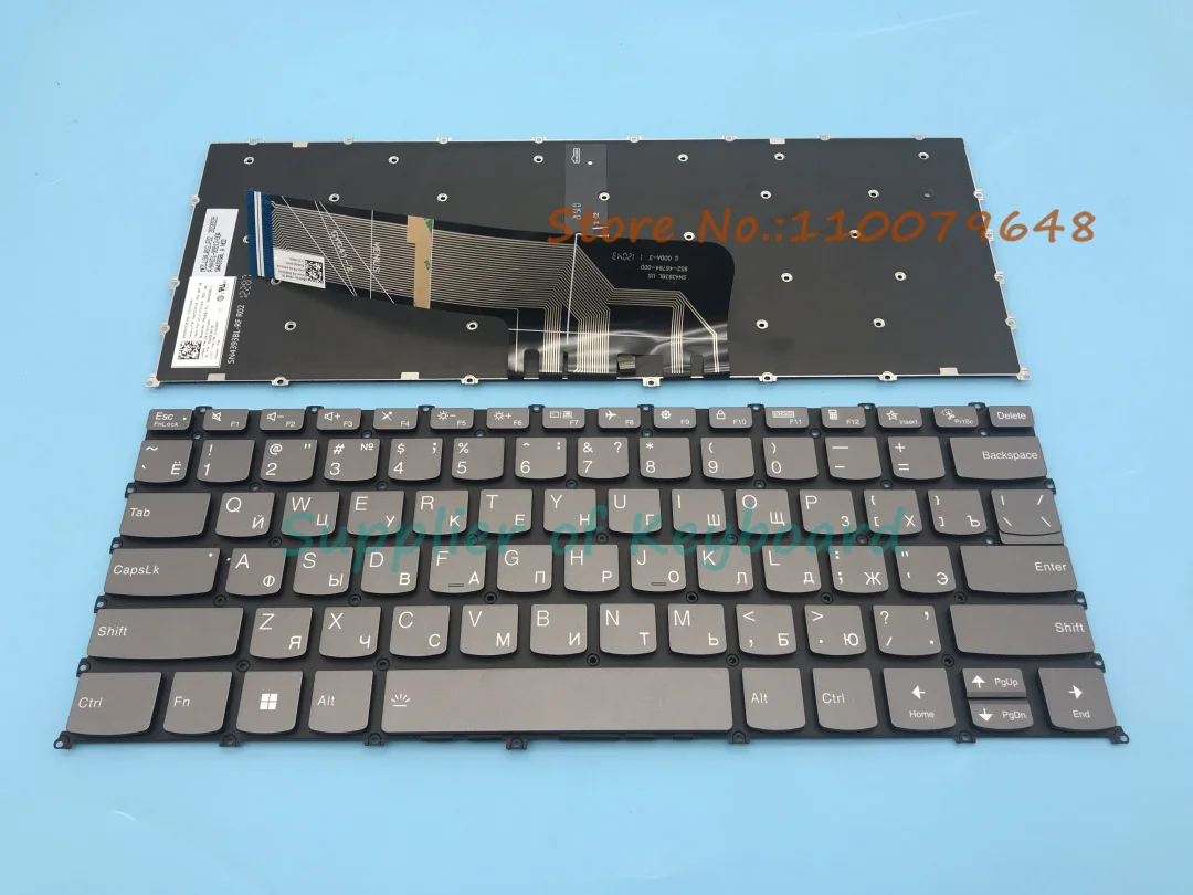 NEW English/Russian Keyboard For Lenovo Flex 5-14ARE05 5-14IIL05 5-14ITL05 5-14ALC05 V14 G2-ALC G2-ITL Backlit