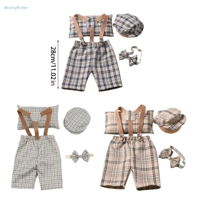 Newborn Shower Gift Photo Clothing & Hat Pants Baby Photoshoot Bodysuit