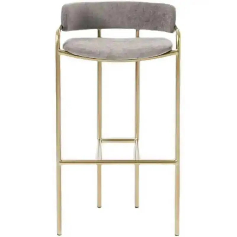 

Modern Metal Bar Home Luxury Stools Kitchen Stool High Chair Bedroom High Sillas Para Comedor Restaurant Furniture