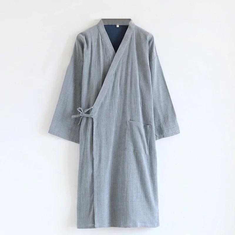 بيجامة الهالوين باين كيمونو دي ستايل يابانية للرجال بيجامة من القطن ، فيتيمينتس دي نوي صب الطباعة والخيول ، رداء دي موين