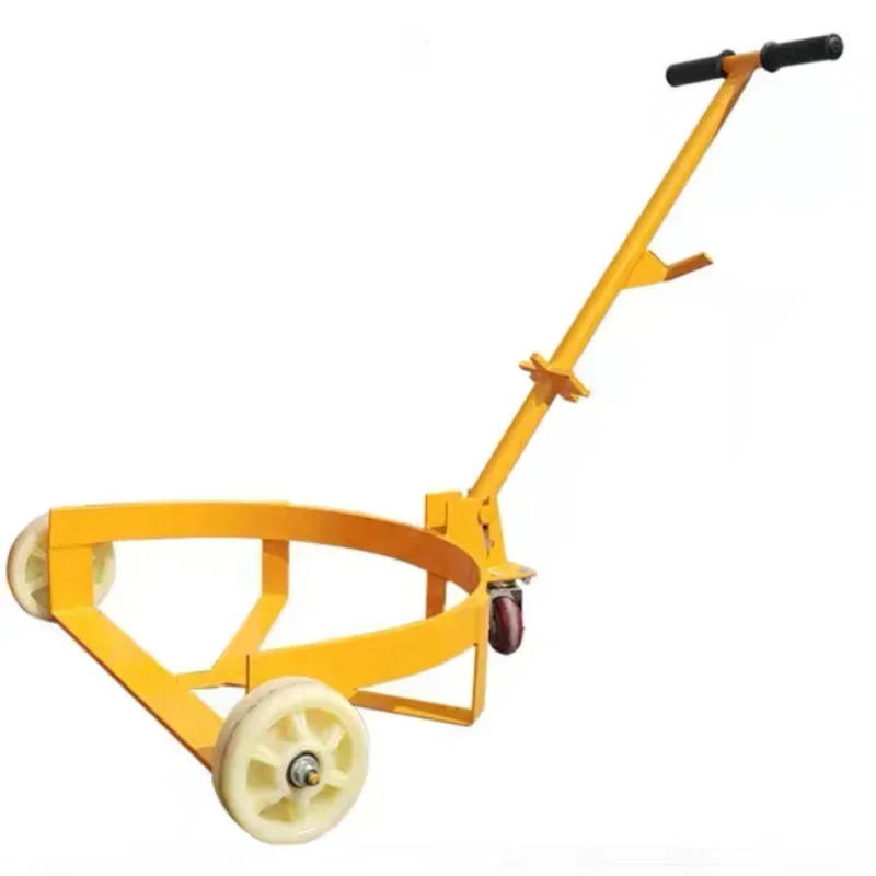

Hand Hydraulic Oil Drum Truck 500kg push cart Wheelbarrow manual pallet truck hydraulic trolley