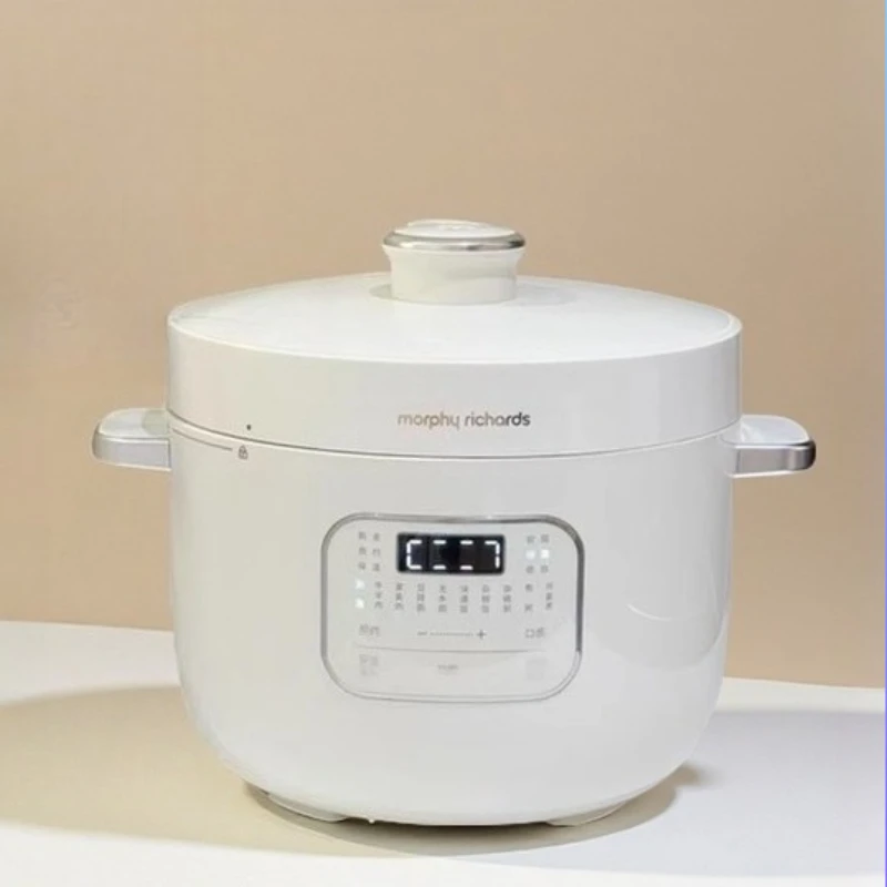 

Compact Electric Pressure Cooker Multi Function Enamel Mini Rice Cooker Dual Mode One Pot Smart Home Use Fast Healthy Meals