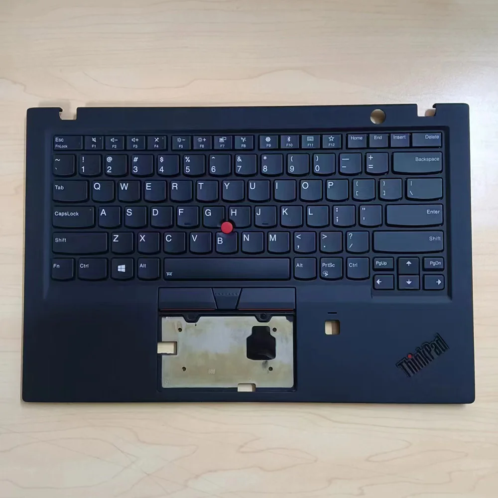 Original refurbish US backlit keyboard with palmrest For Thinkpad X1 Carbon 6th（20KH, 20KG) 2018 01ER623 01ER664 01YR547 01YR583