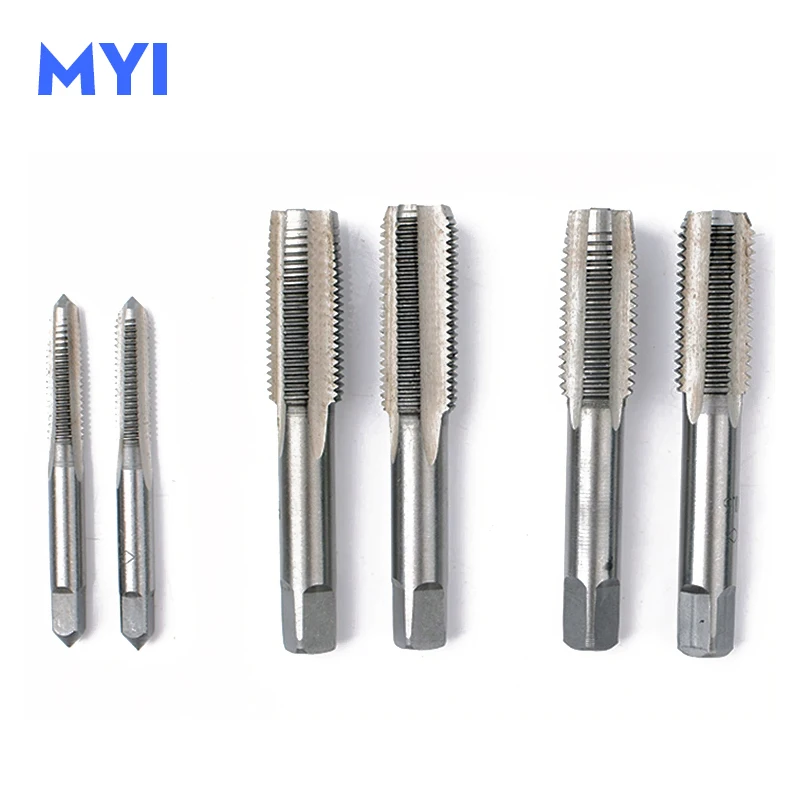 1Pc M15 M16 M17 M18 M19*0.5 0.75 0.8 1.0 1.25 1.5 1.75 2 2.5 3.0mmHSS Metric Plug Right Hand Tap For Mold Machining