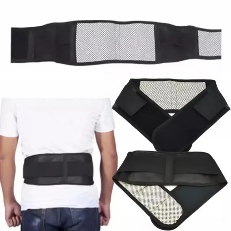 Lumbar Support Belt Immediate Relief Lumbar Belt Back Brace With Heat Back Brace With Heating Feature Elastic Waist Strap