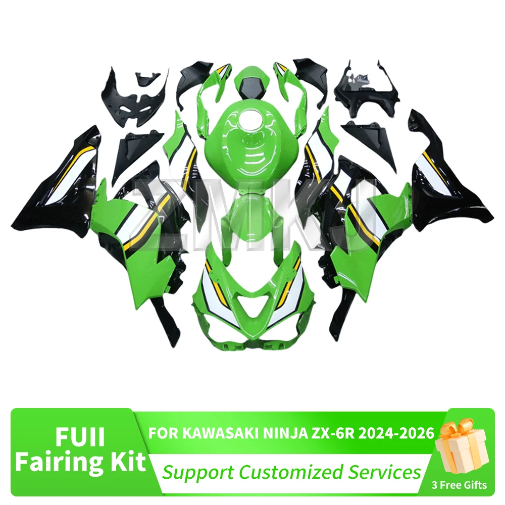 For Kawasaki Ninja ZX-6R ZX6R 636 2024 2025 2026 Fairing Set Body