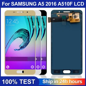 Samsung Galaxy A5 2016 A510F A510M LCDディスプレイタッチスクリーンデジタイザーアセンブリのSamsung Galaxy A5 2016 A510M LCDディスプレイの100%テスト 6ベストセールスSamsung A5 2017 LCD -3