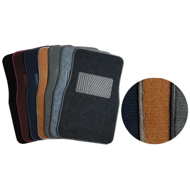 High Quality Universal Carpet Car Floor Mats Set