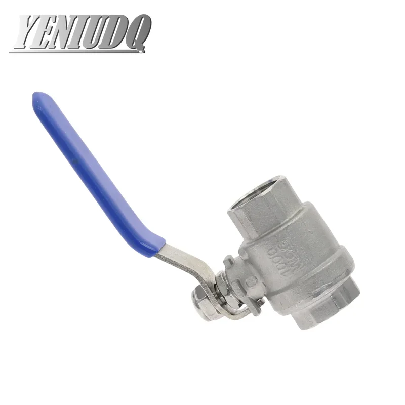 1pcs Stainless Steel BallValve SS304 2P Full Port Ball Valve 1/2