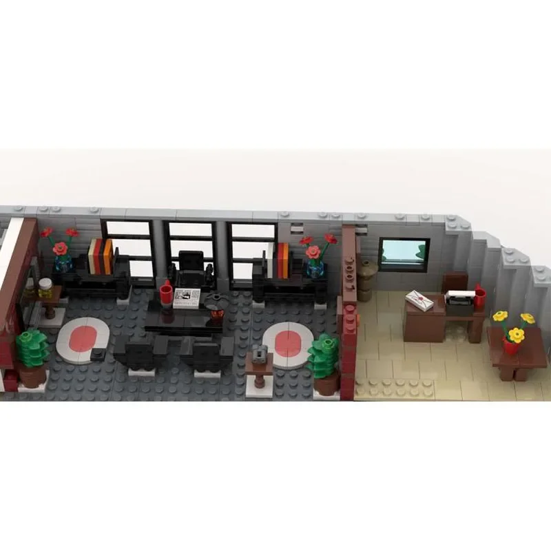 Maximum Security Prison Modular MOC Creative Street View Model Building Blocks Architecture Education Assembly Model Toys Gifts