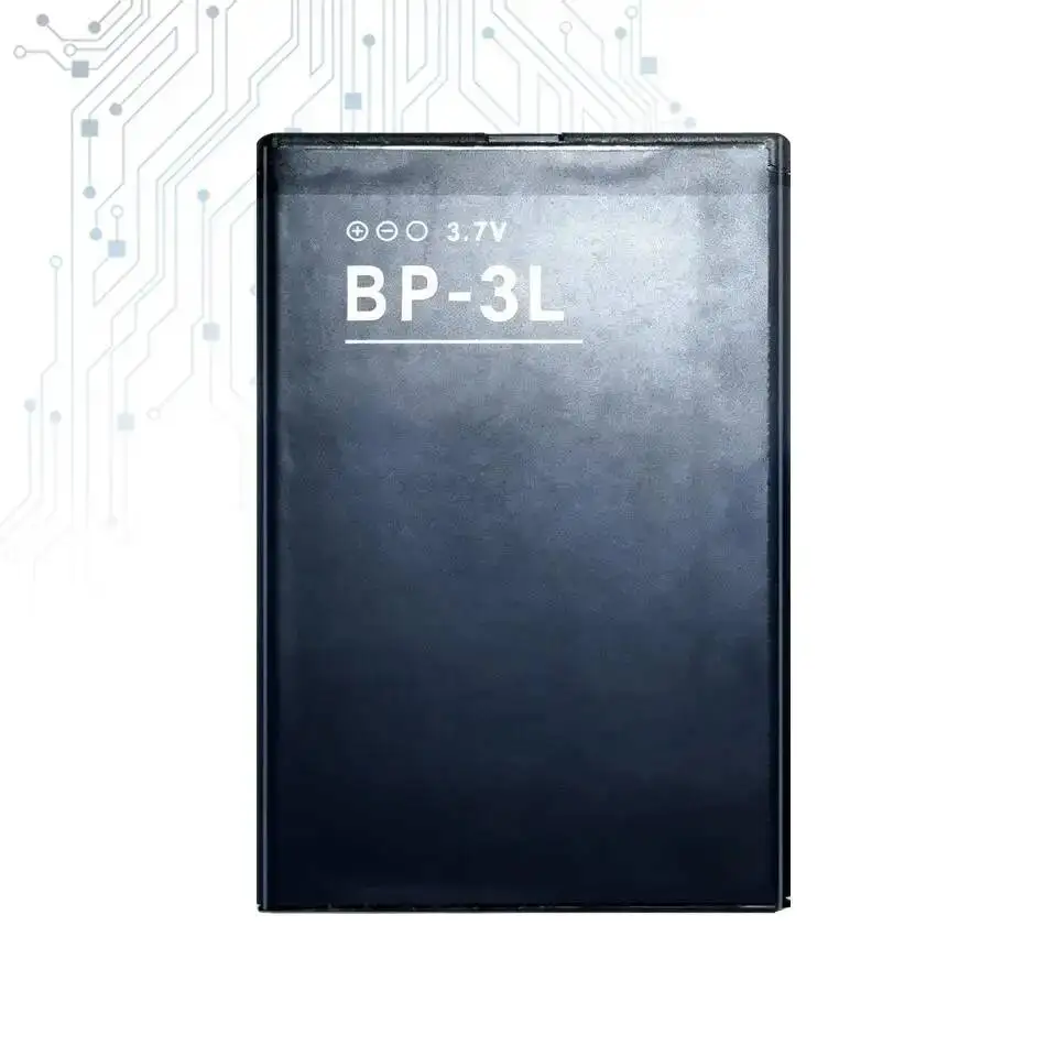 Batería BP-3L de repuesto confiable 1300mAh de alta capacidad para Nokia Lumia 710 510 603 303 603 610 3030 4