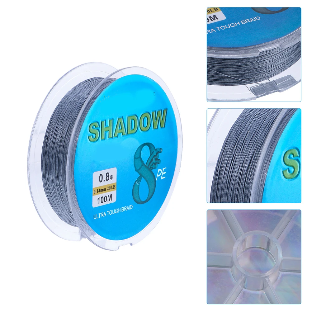 

8 Strands Braided Fishing Line High Strength Thin Diameter Sensitive Bite Detection Saltwater Freshwater Fishing Tools