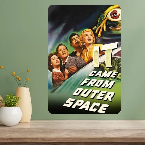 It Came from Outer Space Classic Movie Metal Poster Sign