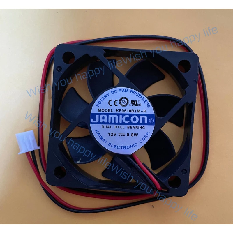 L... for JAMICON KF0510B1M-R DC12V 0.8W 5CM 5010 Mute Cooling Fan