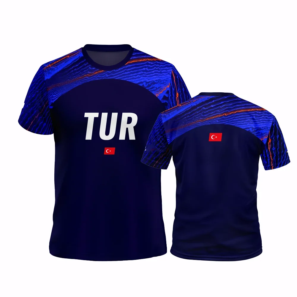 2024 Turkish new volleyball T shirt Men/Women summer volleyball sports jerseys T shirt Children volleyball clothing