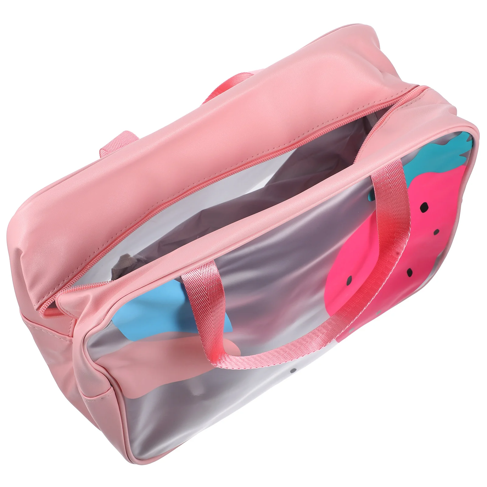 

Waterproof Makeup Bag Portable Travel Organizer with Dry Wet Separation Large Clear Travel Bag for Women Teen