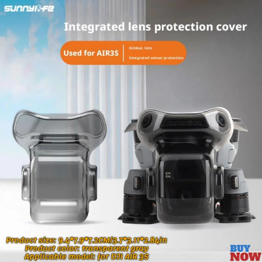 NEW Lens Protective Cover For DJI AIR 3S Lens Cover, Pan Tilt Sensor Integrated Protective Cover, Anti Knock Portable Accessory