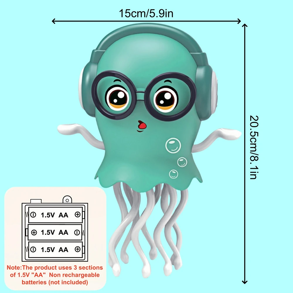 Magic Dancing Octopus Toy Funny Electric Stress Relief Toys Automatic Obstacle Avoidance Sensor Toys Gift Interactive Robotics