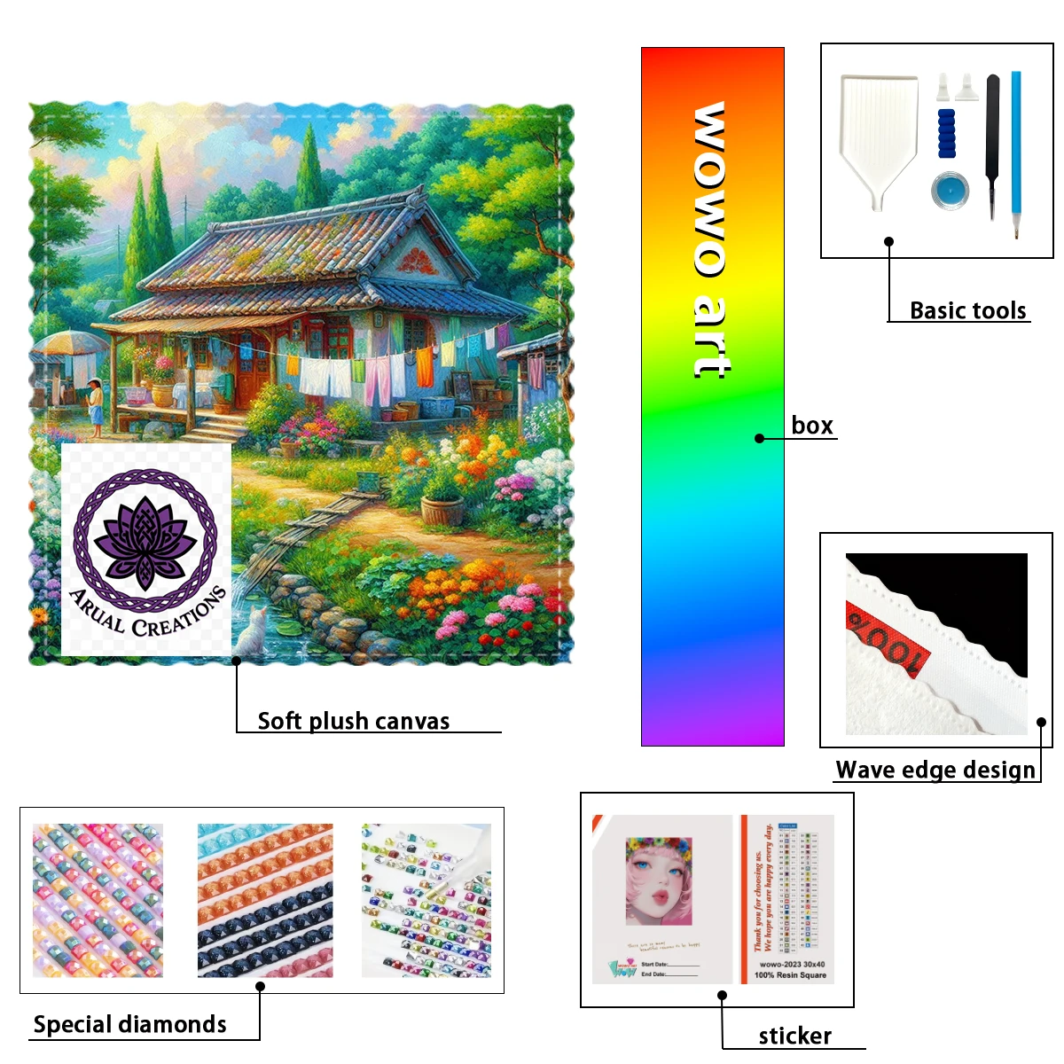 【Arual Diamond Art】… - image