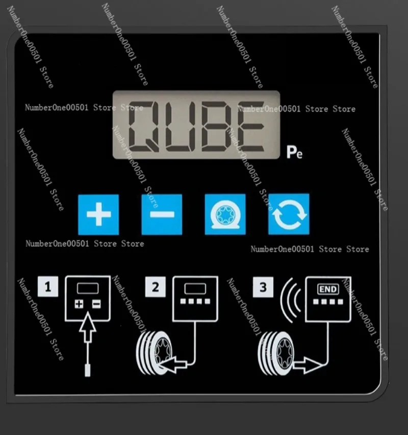

QUBE7 High Flow High Precision Digital Auto Tire Inflator for PCL QUBE7 Type