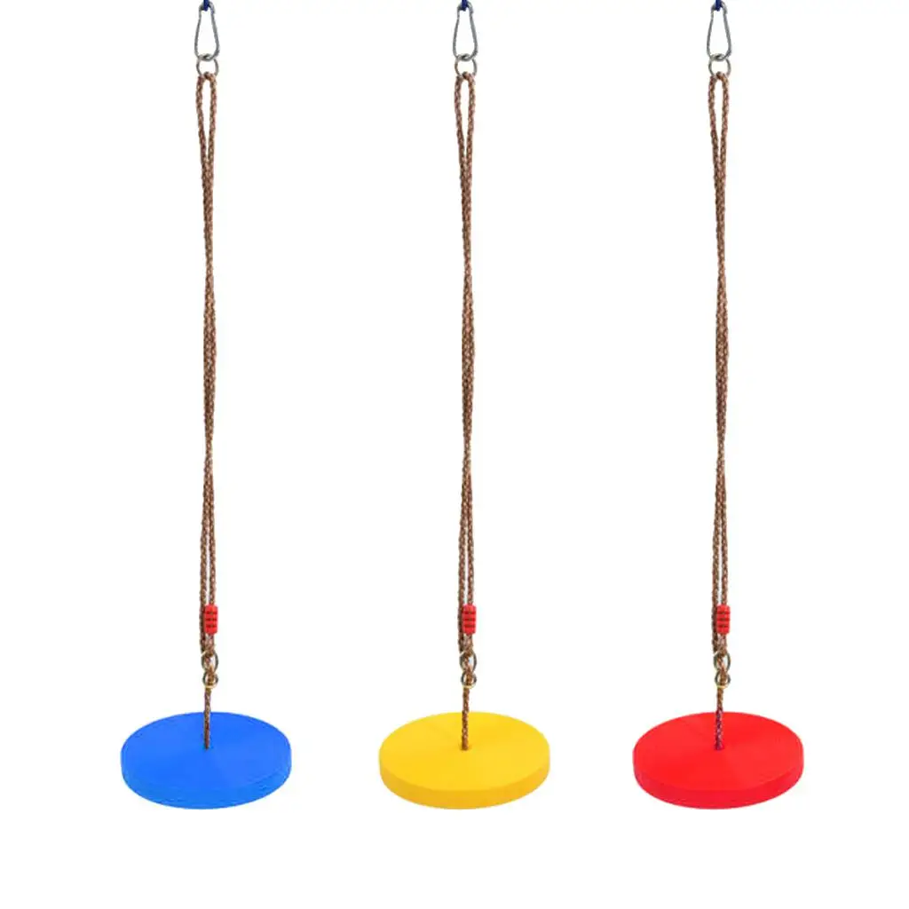 Magideal Veilige Kinderen Kids Outdoor Boom Hangende Schijf Touw Schommel Set Voor Tuin Speeltuin Camping Picknick Spelen Speelgoed 3 Kleuren
