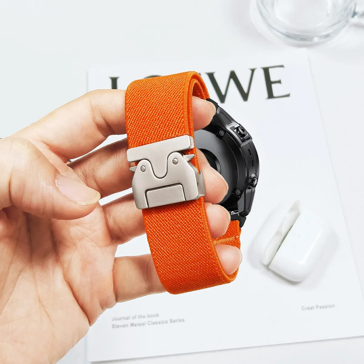 20 22 26 مللي متر حزام نايلون Quickfit لـ Garmin Descent Mk3i 51 مللي متر Mk2 سوار Garmin Enduro 2 MARQ/Epix Gen2 ملحقات الفرقة الرياضية