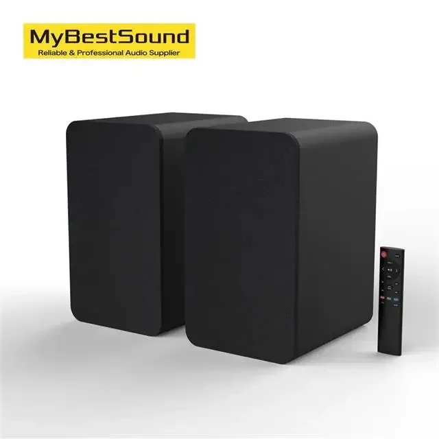 

Super Bass 120W SR07 Bookshelf Speaker Hand-made wooden housing Hifi Home Speaker