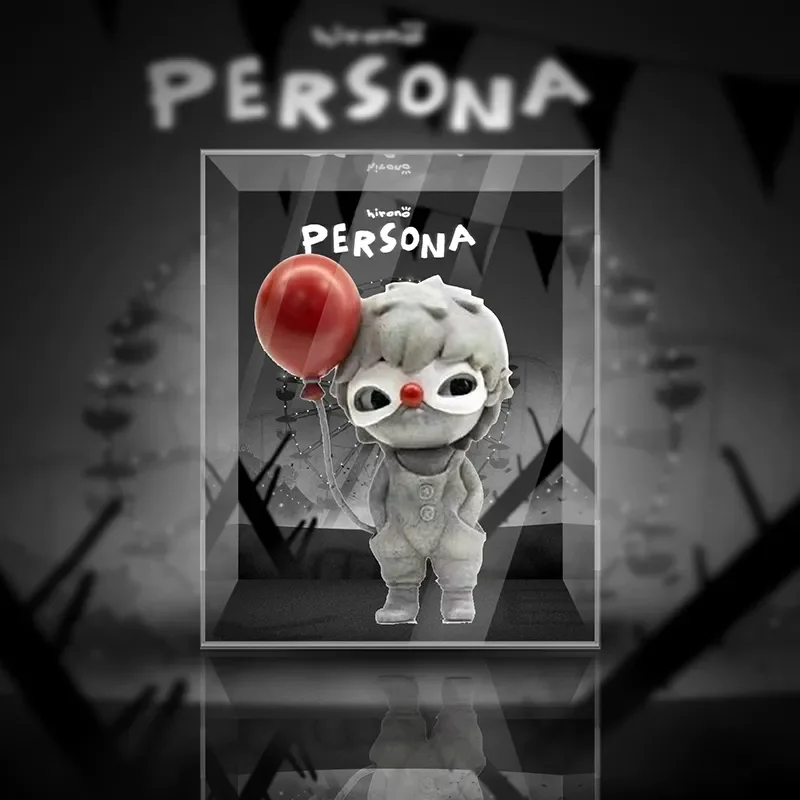 Figura Original Popmart Hirono × Dead Silence, tarjeta colgante de marca Co y Hirono Keith Haring, juguete hecho a mano, regalo sorpresa para Festival