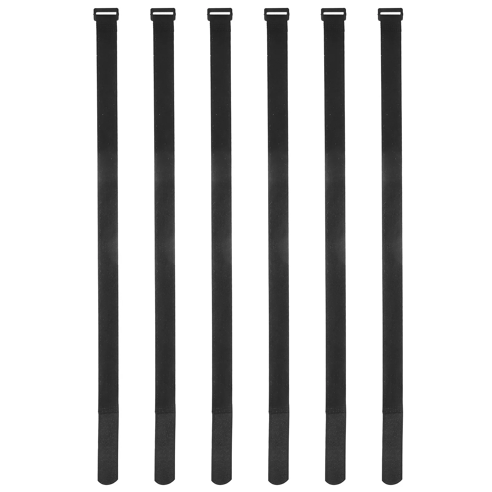 6Pcs Adjustable Patio Umbrella Strap Heavy Duty Wear-Resist Fixing Strap for Sun Parasol Beach Outdoor Camping Shade Accessories