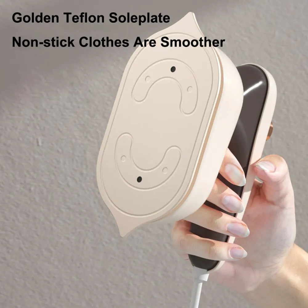 Irons Handheld Garment Steamers Portable Rotary Folding Travel Clothes Steam Iron  Small Ironing Machine 25W