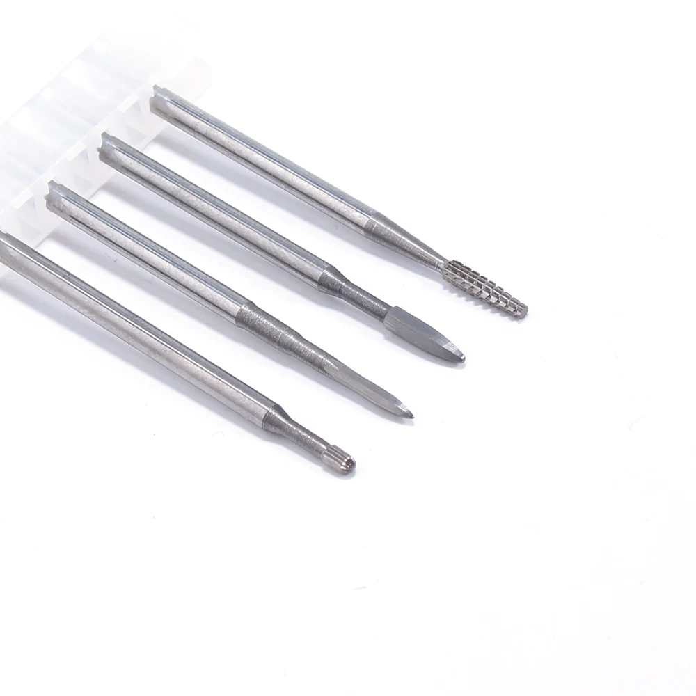 Forets à ongles propres pour cuticules en carbure de tungstène, pour Nail Art, Machine de manucure électrique, fraises pour pédicure