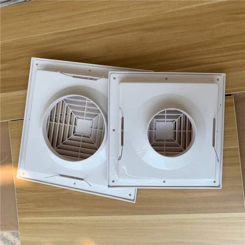 1PCS ABS Square Diffuser Air Conditioner Air Outlet Ceiling Ceiling New Air Outlet Ceiling Duct Exhaust Vent Ventilation Hood