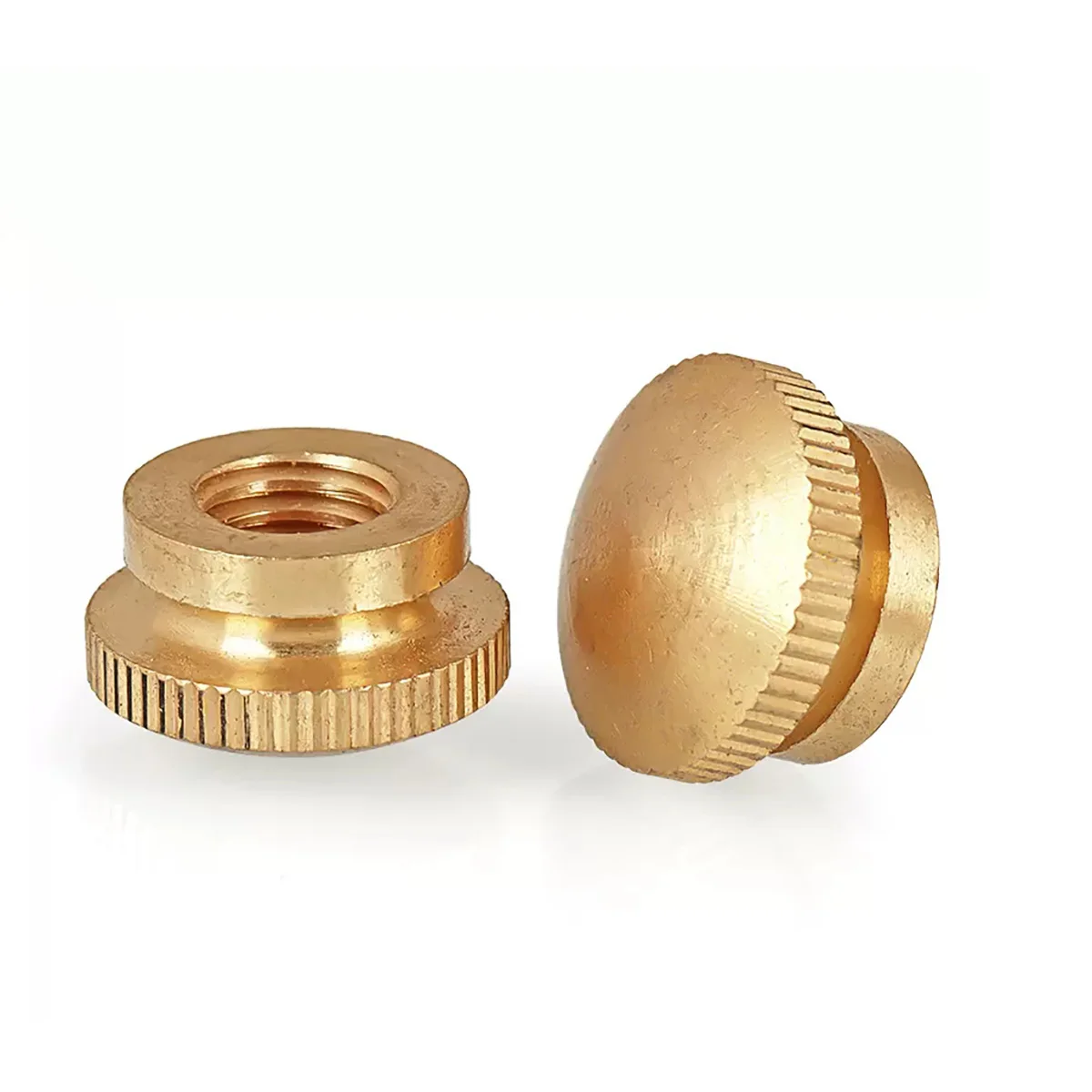 Brass High Head Hand Nut//Decorative Step Blind Hole Nut M3M4M5M6M8