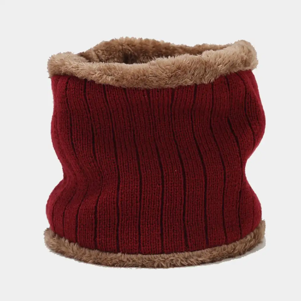 Set di accessori invernali elastici Set di guanti sciarpa per cappello berretto invernale unisex con calda fodera in pile lavorata a maglia per uomo