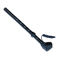 Windsurfing Windsurf Aluminum Extension Quick Release Skinny Mast Extension with Sliding Collar & Rope Adjustable 34cm Black