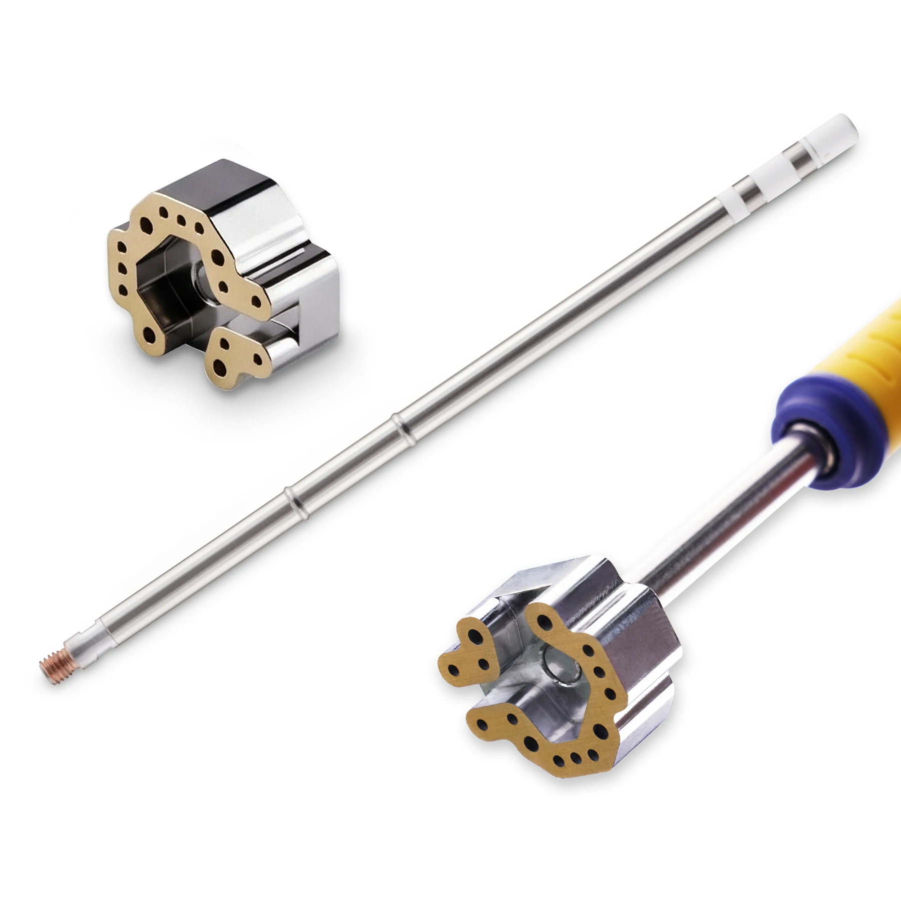 eXtremeRate Joystick Desoldering Iron Tip Compatible with T12 Soldering Station for ps4 ps5 for Xbox One/Series S X & Switch Pro