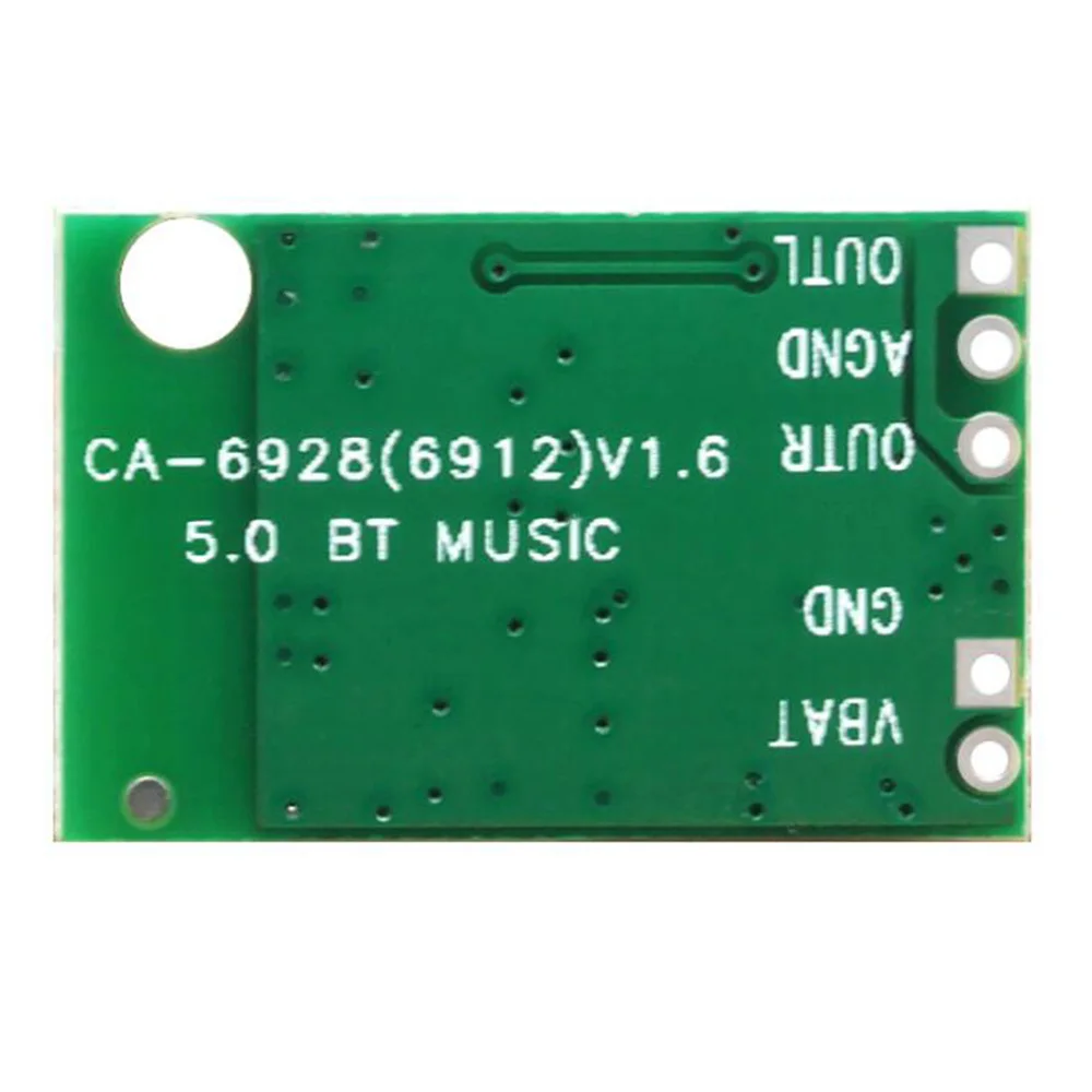 CA-6928 Bluetooth-compatible 5.0 Audio Module 5V 12V Wireless Music Player Speaker Receiver Modified Amplifier Board