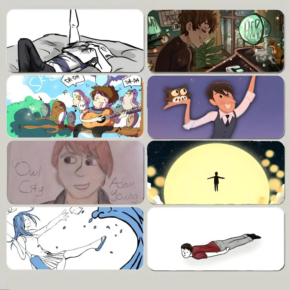 mouse-pad-grande-para-jogos-c-casual-dreamy-fresh-owl-city-music-com-borda-costurada-grossa-e-base-antiderrapante