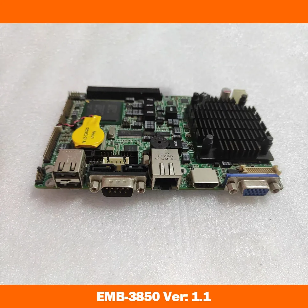 Perfect testing before shipment EMB-3850 Ver: 1.1 Single Ethernet