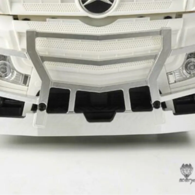 LESU 1/14 Metal Front Bumper For DIY Tamiyaya RC Tractor Truck 1851 Highline 3363 Model Toy Spare Parts TH14130