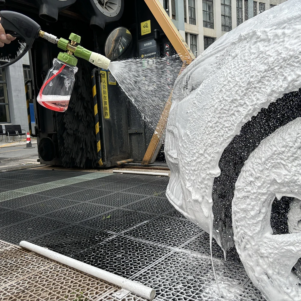 Neue Schaumkanonen-Öffnungsdüsen-Spitzen und Schaumbereiter-Netzfilter 0,9 mm bis 1,4 mm Schaumgenerator zum Waschen von Automobilen – Detail 11