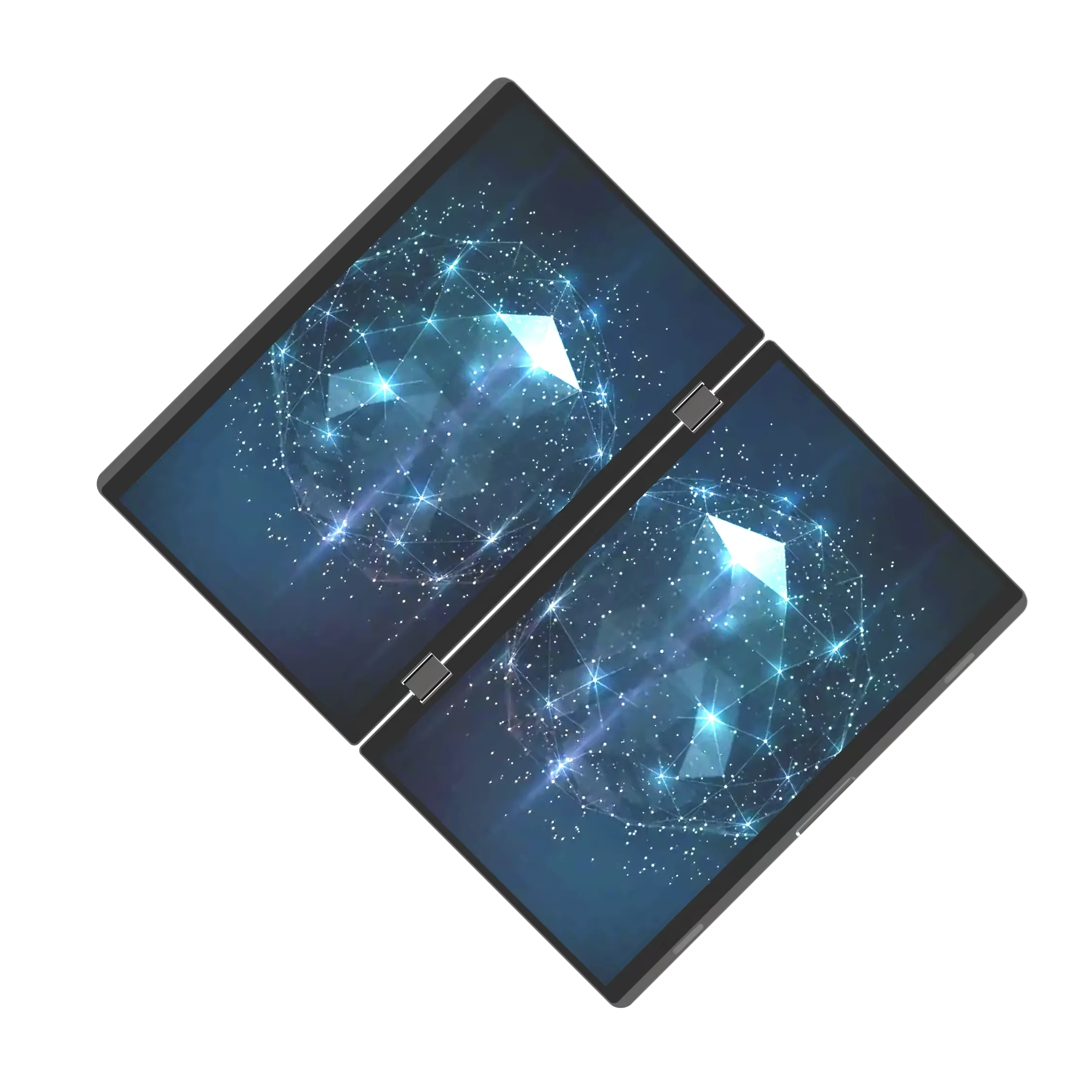 

New Triple Screen Touch Monitor 15.6-inch Ultra-thin IPS LCD Computer Screen Expander with USB Interface for Laptop