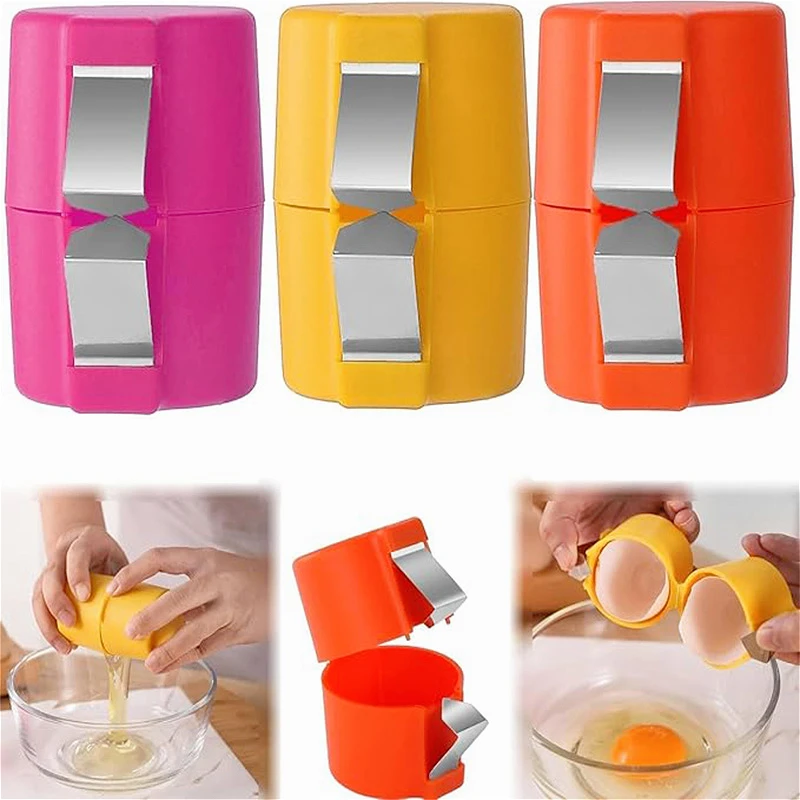 

Stainless Steel Eggshell Separator For Quick Opening Of Eggshells Egg Peeler Kitchen And Home Use Auxiliary Tool For Peeling