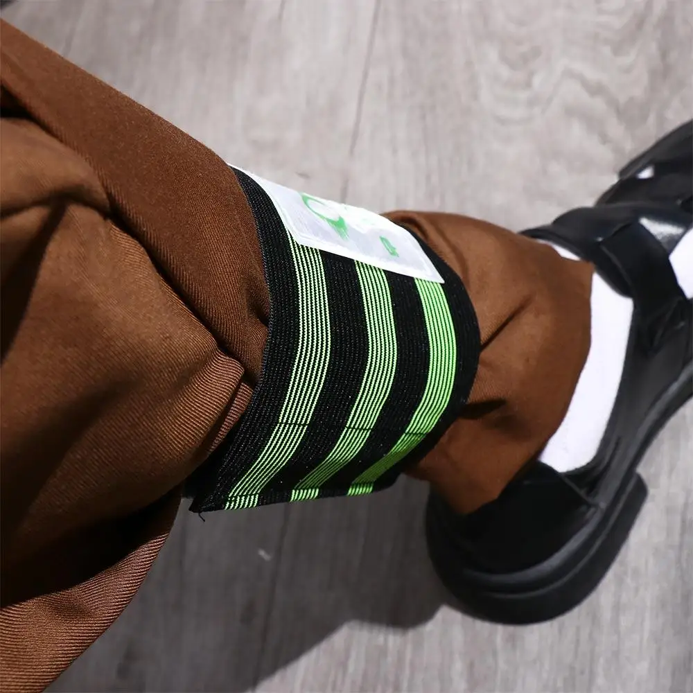 Elastic Cycling Pants Strap Reflective Wrist Band Bicycle Ankle Leg Strap Running Safety Anti-dirty Bike Pant Bands Night Riding