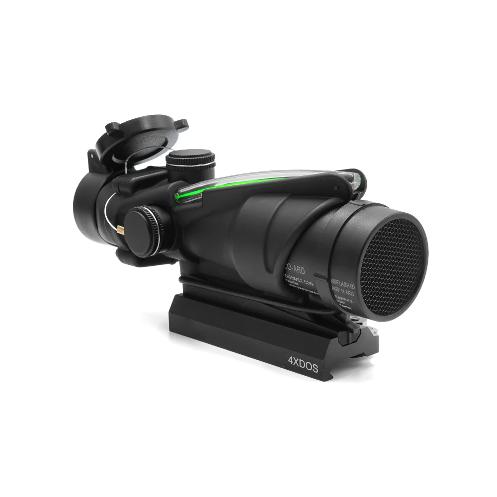 Scope TA31 4x32 Sight 4X Prism Sight Scope Chevron Reticle Fiber Optics Wholesale Hunting Scope 2024 New