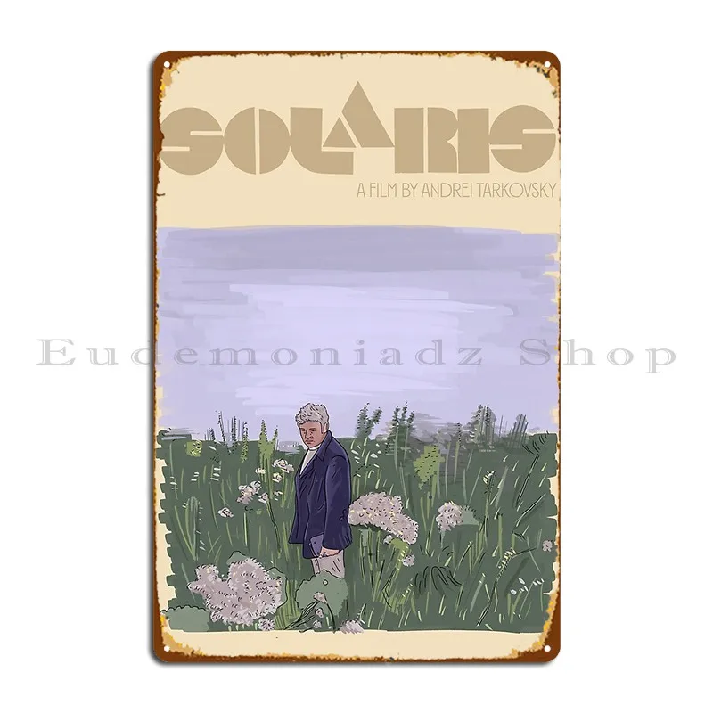 Solaris Metal Plaque Garage Funny Custom Mural Printed Tin Sign Poster